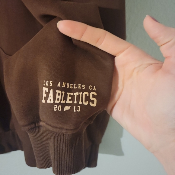 Fabletics Oversized Graphic Womans Hoodie - Picture 4 of 9